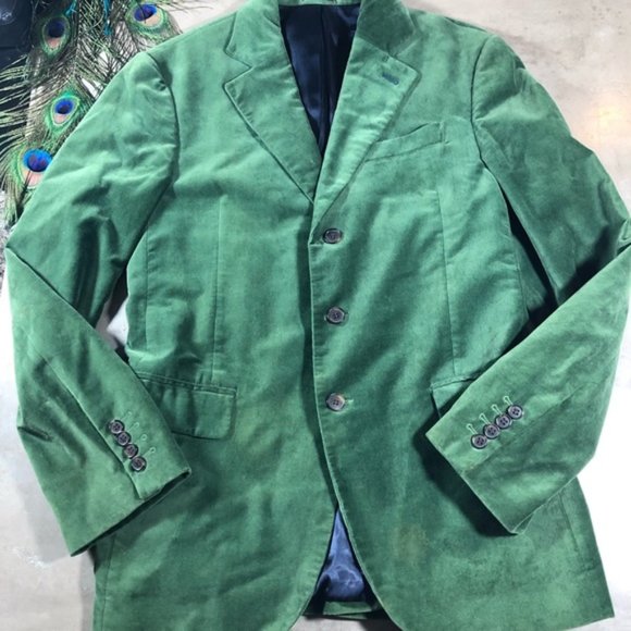 7 For All Mankind Other - 7FAMK Green Velvet Blazer size Small